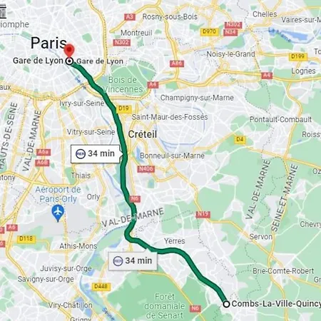 Apartment En Centre-ville De A Proximite De Paris ! *